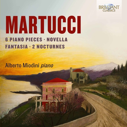 Alberto Miodini - Martucci: Piano Music vinyl record cover