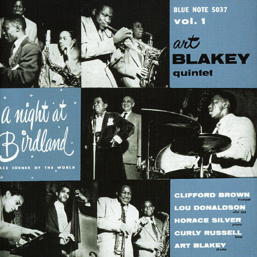 Art Blakey - Night at Birdland 1 vinyl record cover