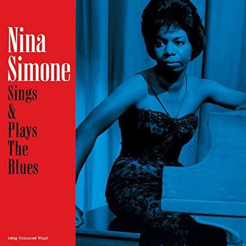 Nina Simone - Sings & Plays The Blues (Blue) vinyl record cover