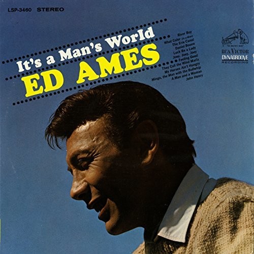 Ed Ames - It's a Man's World vinyl record cover