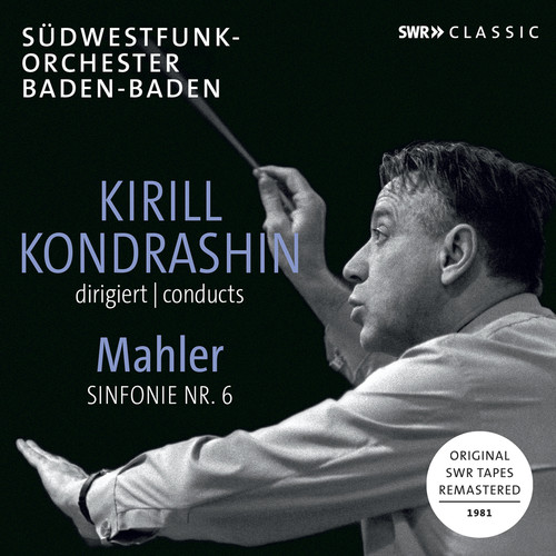 Mahler - Kirill Kondrashin Conducts Mahler Symphony 6 vinyl record cover
