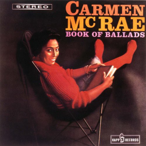 Carmen Mcrae - Book of Ballads vinyl record cover