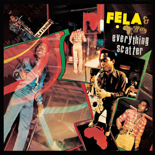 Fela Kuti - Everything Scatter vinyl record cover