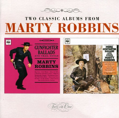 Marty Robbins - Gunfighter Ballads & Trail Songs/More Gunfighter vinyl record cover