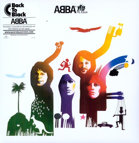 ABBA - Abba - The Album vinyl record cover