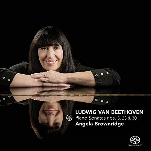 Brownridge - Beethoven: Piano Sonatas Nos. 3, 23 & 30 vinyl record cover