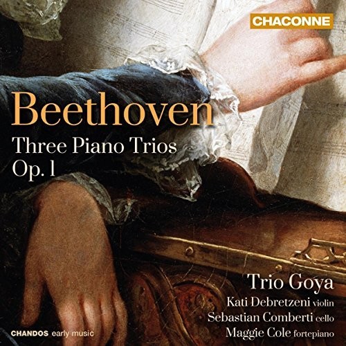 Beethoven - Three Piano Trios 1 vinyl record cover