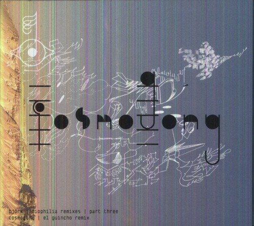 Bjork - Biophilia Remix Series 3 vinyl record cover