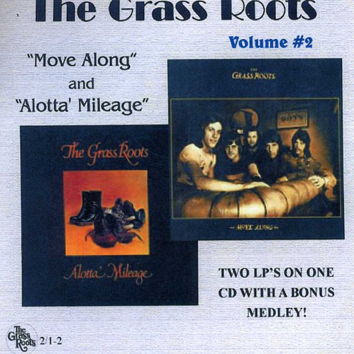 Grass Roots - Move Along / Alotta Mileage 2 vinyl record cover