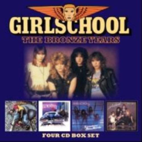 Girlschool - Bronze Years vinyl record cover