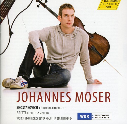 Johannes Moser - Cello Concertos vinyl record cover