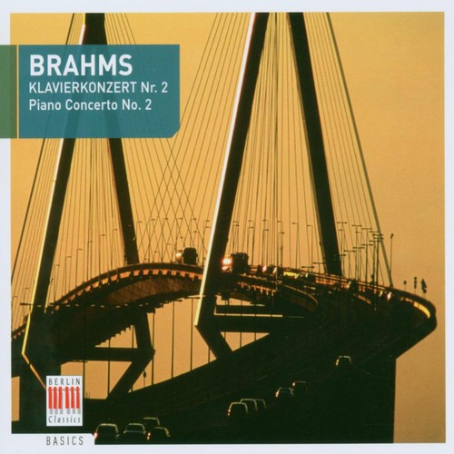 J. BRAHMS - Piano Concerto 2 vinyl record cover
