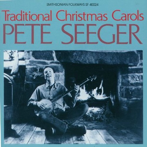Pete Seeger - Traditional Christmas Carols vinyl record cover