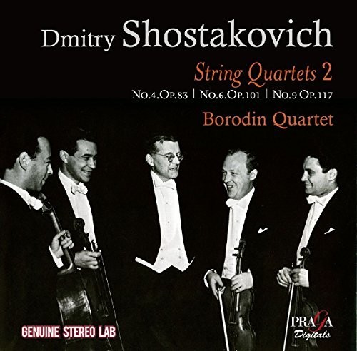 Shostakovich / Borodin Quartet - Shostakovich: String Quartets, Vol. 2 vinyl record cover