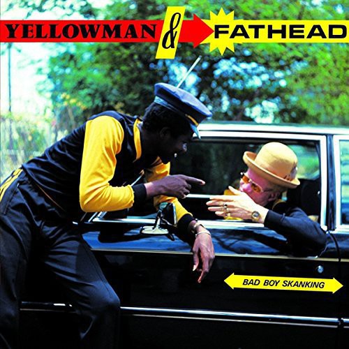 Yellowman & Fathead - Bad Boy Skanking vinyl record cover
