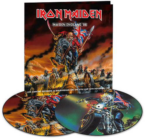 Iron Maiden - Maiden England vinyl record cover