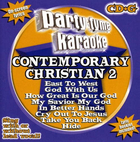 Party Tyme Karaoke, Karaoke - Party Tyme Karaoke: Contemporary Christian, Vol. 2 vinyl record cover