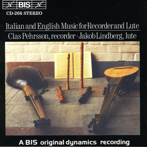 Italian & English Recorder & Lute Music / Various