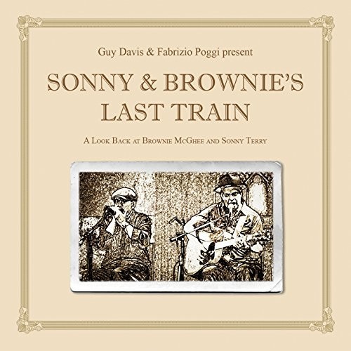 Guy Davis / Poggi,Fabrizio - Sonny & Brownie's Last Train vinyl record cover