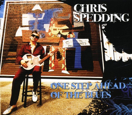 Chris Spedding - One Step Ahead of the Blues vinyl record cover