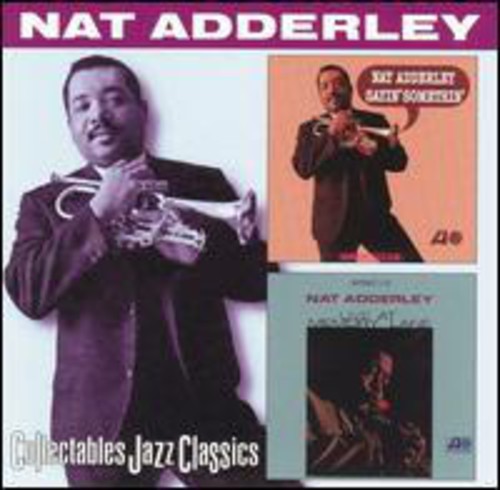 Nat Adderley - Sayin Somethin / Live at Memory Lane vinyl record cover