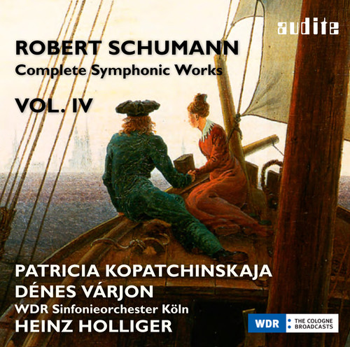 Robert Schumann / Varjon,Denes / Holliger,Heinz - Schumann Complete Symphonic Works 4 vinyl record cover