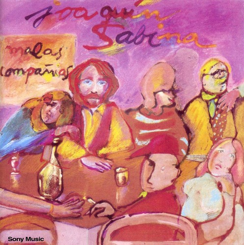 Joaquin Sabina - Malas Companias vinyl record cover