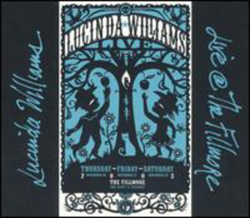 Lucinda Williams - Live @ The Fillmore vinyl record cover