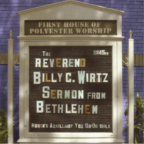 Rev Wirtz Billy C - Sermon from Bethlehem vinyl record cover