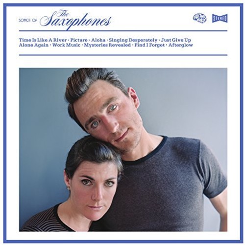 Saxophones - Songs Of The Saxophones (Blue) vinyl record cover