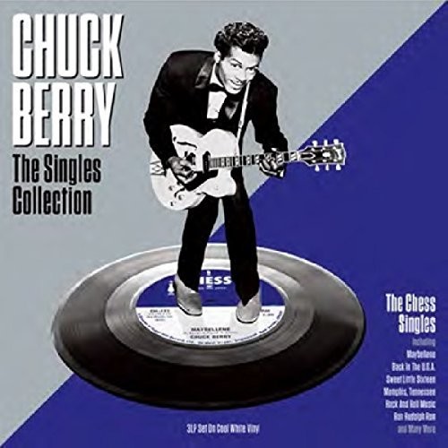 Chuck Berry - Singles Collection (White Vinyl) vinyl record cover