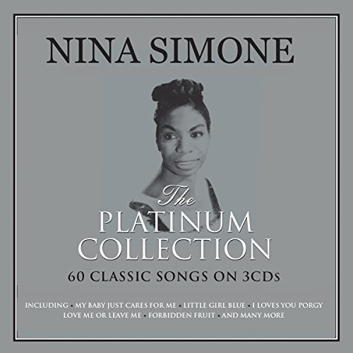 Nina Simone - Platinum Collection (White Vinyl) vinyl record cover