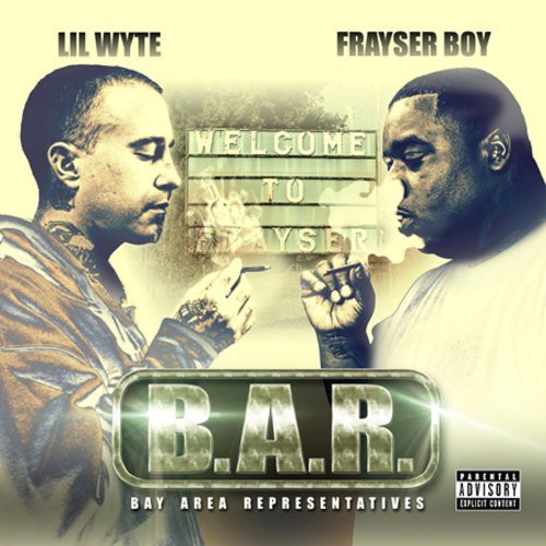 Lil Wyte - B.A.R. vinyl record cover