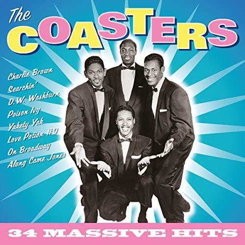 Coasters - 34 Massive Hits vinyl record cover
