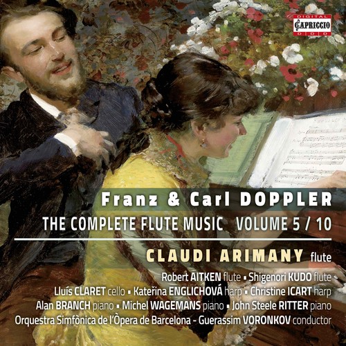 Doppler / Arimany / Voronkov - Complete Flute Music vinyl record cover