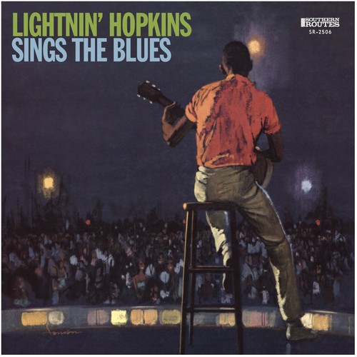 Lightnin' Hopkins - Sings The Blues vinyl record cover
