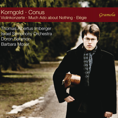Thomas Albertus Irnberger - Korngold & Conus: Violin Concertos vinyl record cover
