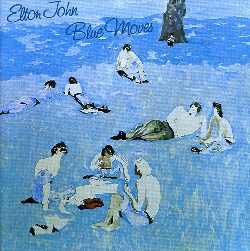 Elton John - Blue Moves vinyl record cover