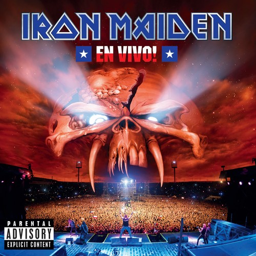 Iron Maiden - En Vivo! vinyl record cover