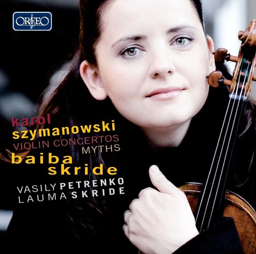 Szymanowski / Skride / Skride / Oslo Phil Orch - Violin Concerts & Myths vinyl record cover