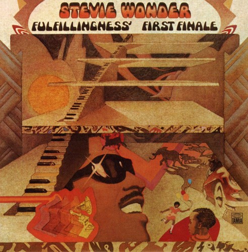 Stevie Wonder - Fulfillingness' First Finale vinyl record cover