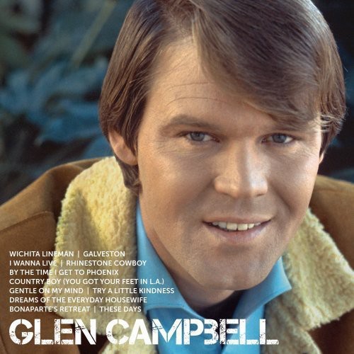 Glen Campbell - ICON by Glen Campbell vinyl record cover