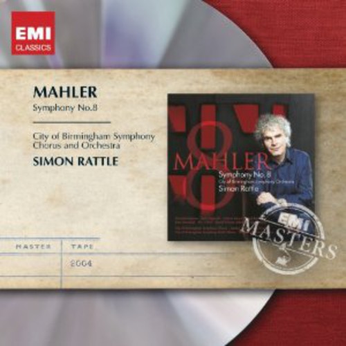 Mahler / Simon Rattle - Symphony No 8: Symphony of the Thousand vinyl record cover