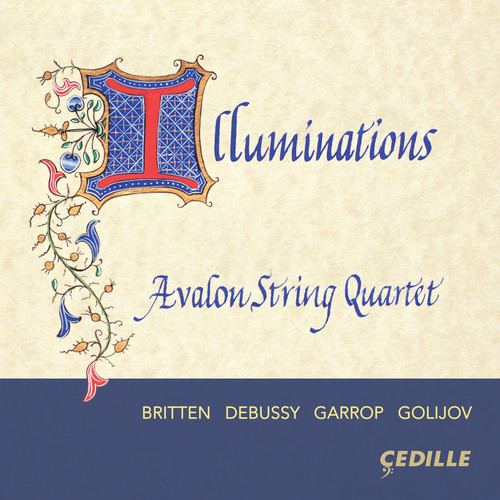 Debussy / Avalon String Quartet - Illuminations vinyl record cover