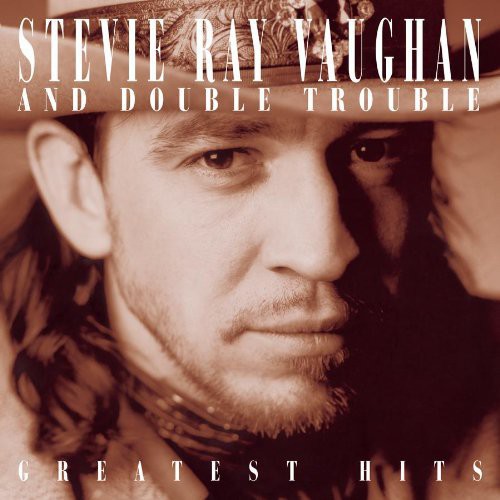Stevie Ray Vaughan - Greatest Hits vinyl record cover