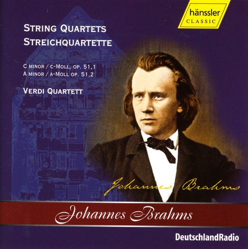 J. BRAHMS - String Quartets vinyl record cover