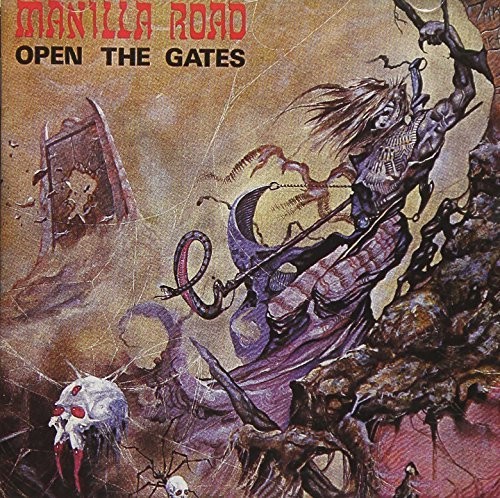 Manilla Road - Open The Gates (Pict) vinyl record cover