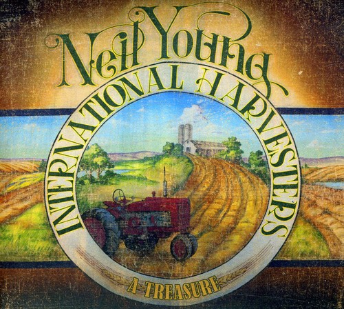 Neil Young International Harvesters - A Treasure vinyl record cover