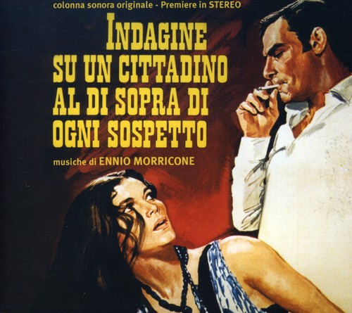 Ennio Morricone - Indagine Su Un Cittadino Al Di Sopra Di Ogni Sospetto (Investigation of a Citizen Above Suspicion (Original Motion Picture Sound vinyl record cover
