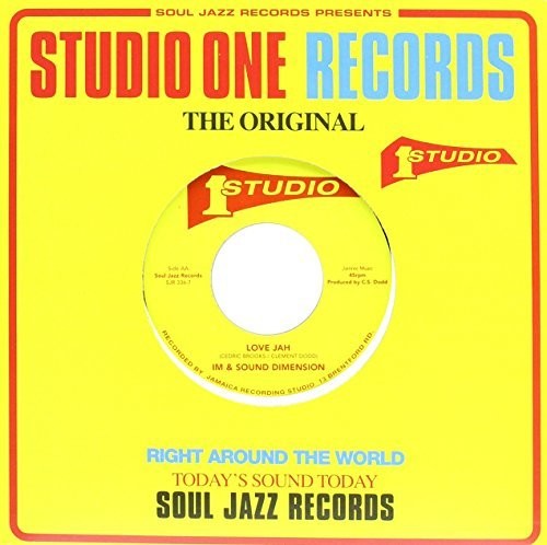 Brentford All Stars / Im & Sound Dimension - Greedy G / Love Jah vinyl record cover